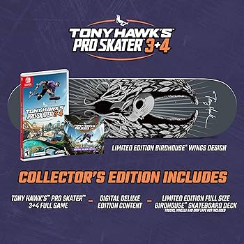 Nintendo Switch Tony Hawk's Pro Skater 3+4 switch Tony Hawk's Pro Skater 3 + 4 Standard Edition Nintendo